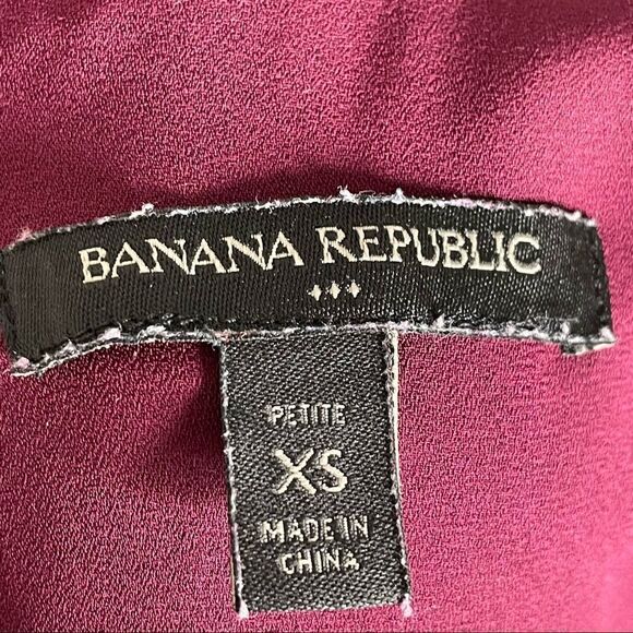 Banana Republic Factory Pleated Floral Camisole Blouse - Women’s XS Petite - Picture 6 of 7